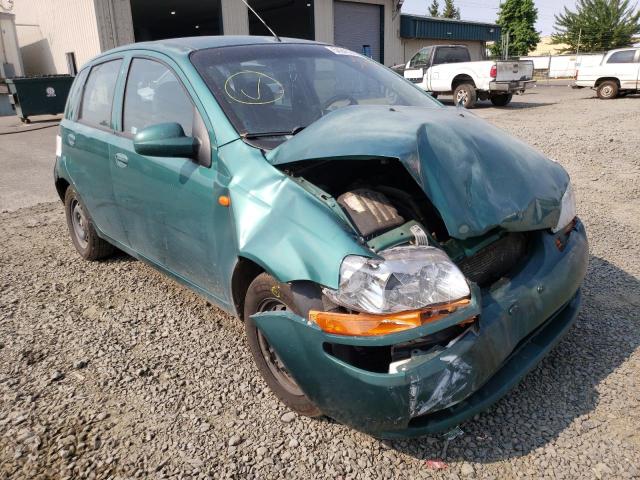 CHEVROLET AVEO 2004 with VIN KL1TD62614B277148 - Photo from auction