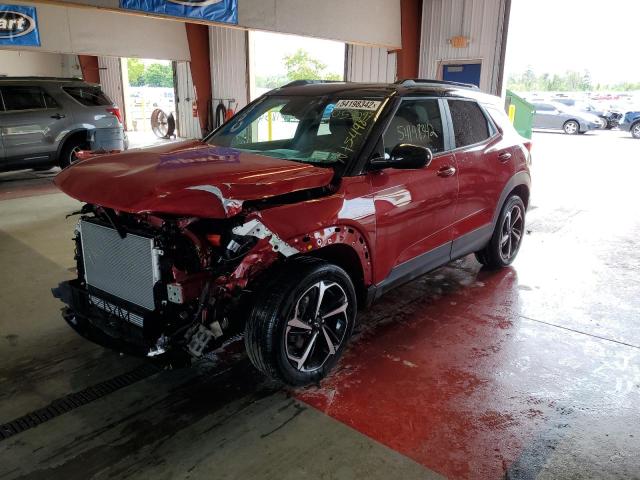 Photo 2 from auction – 2021 CHEVROLET TRAILBLAZE with VIN KL79MUSL2MB053297