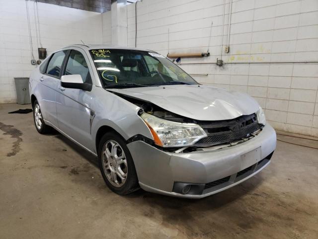 FORD FOCUS SE 2008 with VIN 1FAHP35N18W222551 - Photo from auction