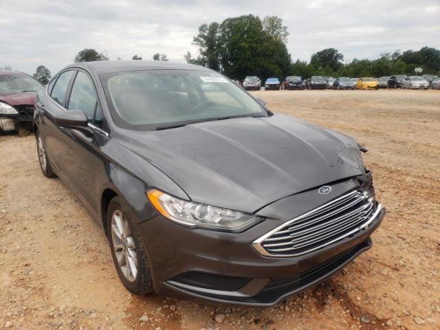 FORD FUSION SE 2017 with VIN 3FA6P0HD4HR346485 - Photo from auction