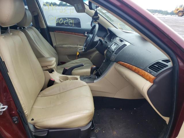 Photo 5 from auction – 2009 HYUNDAI SONATA SE with VIN 5NPEU46F79H415491