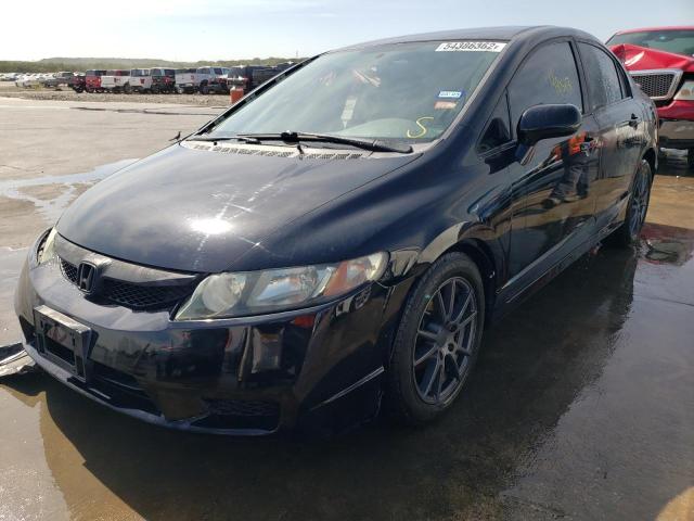 Photo 2 from auction – 2010 HONDA CIVIC LX with VIN 2HGFA1F56AH307302