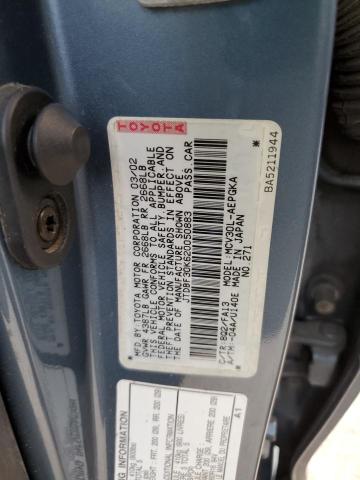 Photo 10 from auction – 2002 TOYOTA CAMRY LE with VIN JTDBF30K620050883