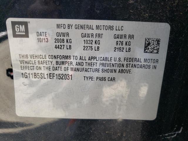 Photo 10 from auction – 2014 CHEVROLET MALIBU LS with VIN 1G11B5SL1EF152031