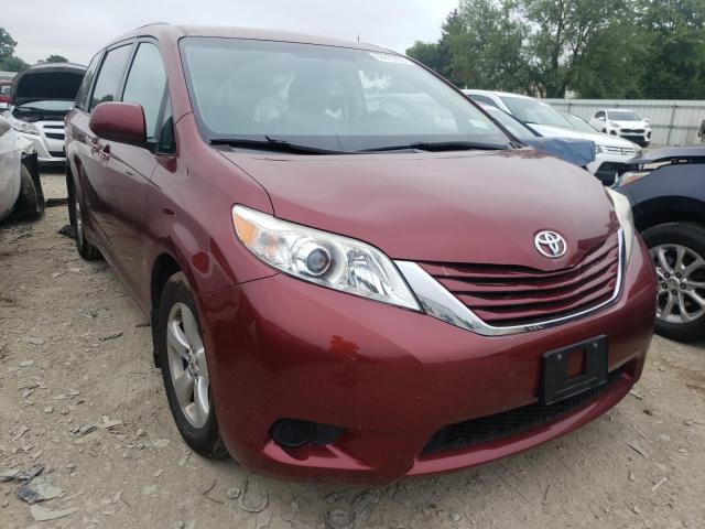 TOYOTA SIENNA LE 2016 with VIN 5TDKK3DC1GS760275 - Photo from auction