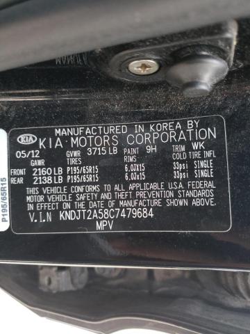 Photo 10 from auction – 2012 KIA SOUL with VIN KNDJT2A58C7479684