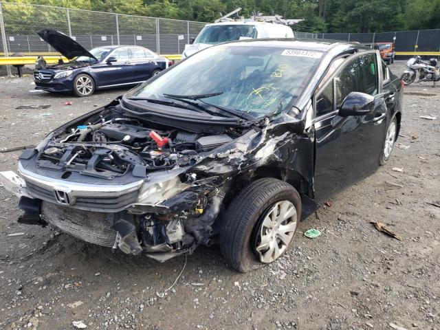 Photo 2 from auction – 2012 HONDA CIVIC LX with VIN 19XFB2F58CE084101