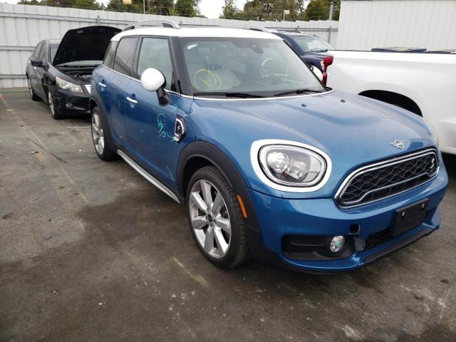 MINI COOPER S C 2019 with VIN WMZYT3C59K3E96407 - Photo from auction