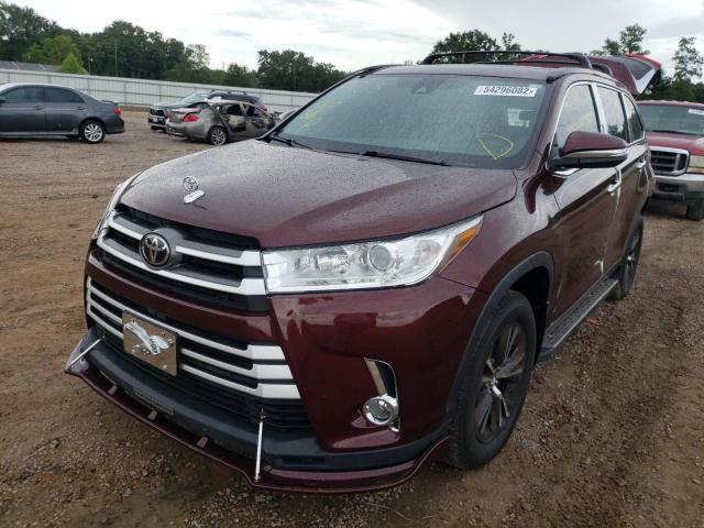 Photo 2 from auction – 2019 TOYOTA HIGHLANDER with VIN 5TDZZRFH9KS352315