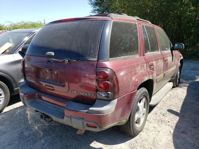 Photo 4 from auction – 2004 CHEVROLET TRAILBLAZE with VIN 1GNDT13S442275190