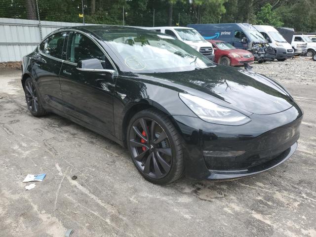 TESLA MODEL 3 2020 with VIN 5YJ3E1EC5LF602809 - Photo from auction