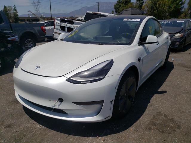 Photo 2 from auction – 2022 TESLA MODEL 3 with VIN 5YJ3E1EA8NF119476