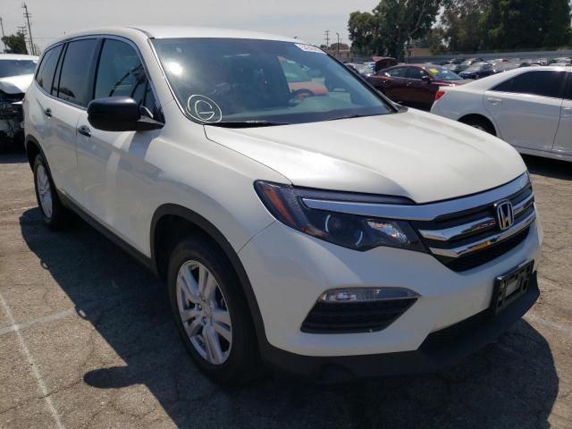 Photo 1 from auction – 2018 HONDA PILOT LX with VIN 5FNYF6H14JB051912