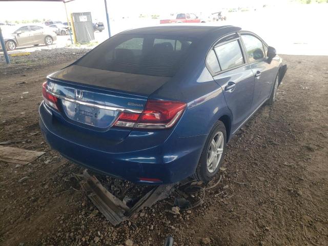 Photo 4 from auction – 2013 HONDA CIVIC LX with VIN 2HGFB2F51DH562091