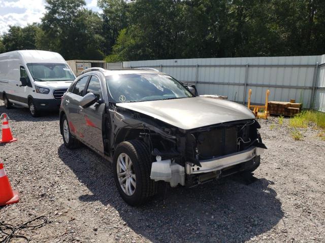 INFINITI FX35 2009 with VIN JNRAS18W39M154835 - Photo from auction