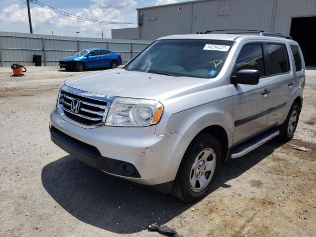 Photo 2 from auction – 2013 HONDA PILOT LX with VIN 5FNYF3H26DB012220