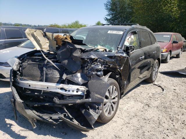 Photo 2 from auction – 2014 ACURA MDX TECHNO with VIN 5FRYD4H40EB002280