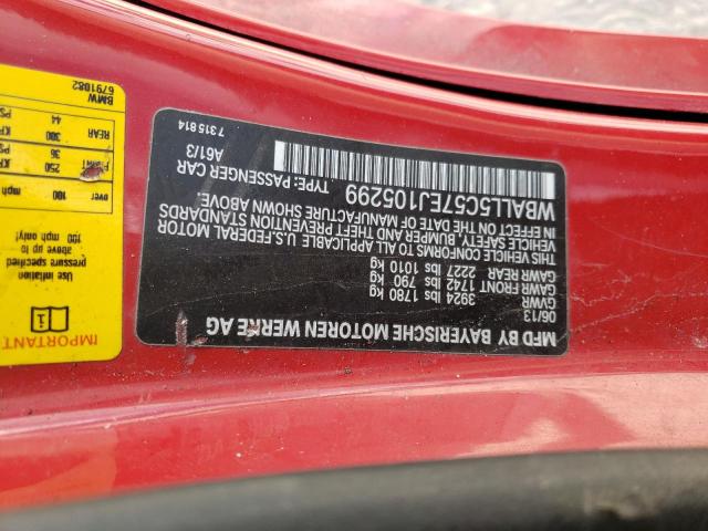 Photo 10 from auction – 2014 BMW Z4 SDRIVE2 with VIN WBALL5C57EJ105299