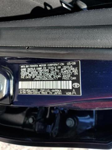 Photo 10 from auction – 2008 TOYOTA SCION XD with VIN JTKKU10428J026717