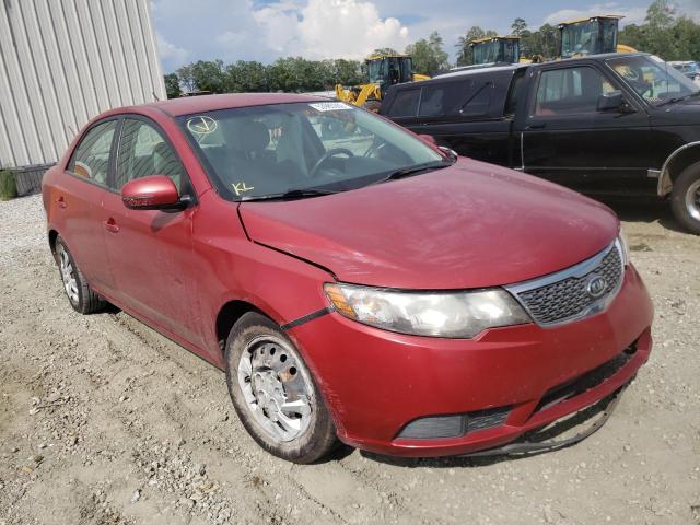 KIA FORTE EX 2013 with VIN KNAFU4A20D5740918 - Photo from auction