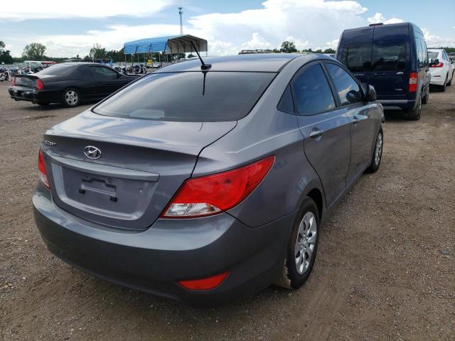 Photo 4 from auction – 2016 HYUNDAI ACCENT SE with VIN KMHCT4AE8GU082967