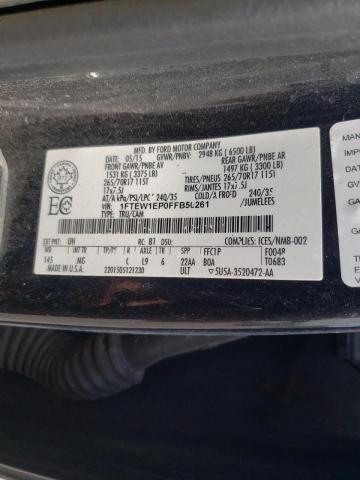Photo 10 from auction – 2015 FORD F150 SUPER with VIN 1FTEW1EP0FFB50261