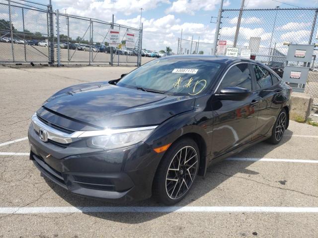 Photo 2 from auction – 2017 HONDA CIVIC LX with VIN 19XFC2F55HE070421