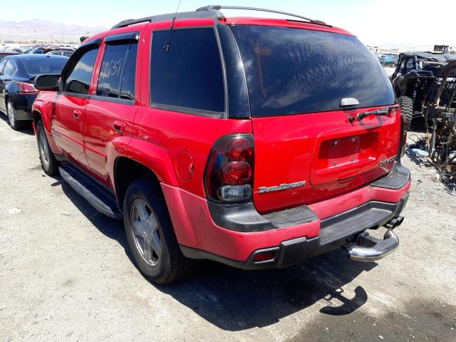 Photo 3 from auction – 2002 CHEVROLET TRAILBLAZE with VIN 1GNDT13S322196669