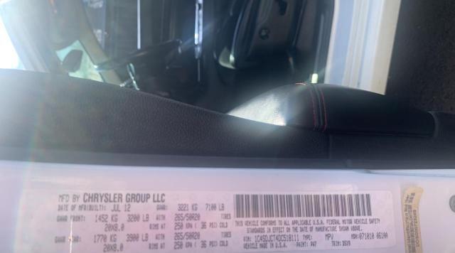 Photo 10 from auction – 2013 DODGE DURANGO R/ with VIN 1C4SDJCT4DC518111