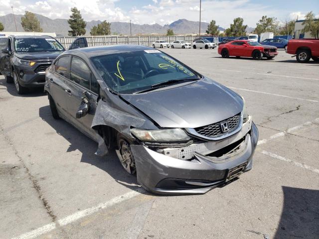 HONDA CIVIC LX 2013 with VIN 19XFB2F5XDE211898 - Photo from auction