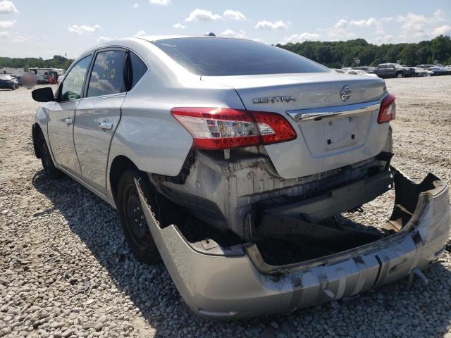 Photo 3 from auction – 2015 NISSAN SENTRA S with VIN 3N1AB7AP0FL662114