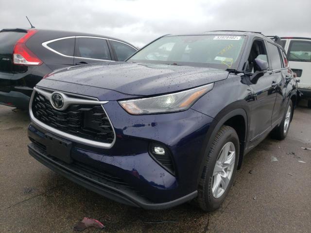 Photo 2 from auction – 2022 TOYOTA HIGHLANDER with VIN 5TDBZRBH1NS220371