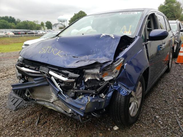 Photo 2 from auction – 2015 HONDA ODYSSEY EX with VIN 5FNRL5H64FB121337