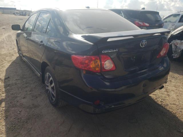 Photo 3 from auction – 2009 TOYOTA COROLLA BA with VIN 1NXBU40E09Z050303