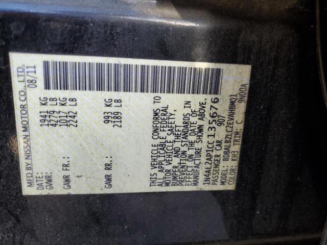 Photo 10 from auction – 2012 NISSAN ALTIMA BAS with VIN 1N4AL2AP1CC135676