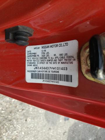 Photo 10 from auction – 1997 NISSAN 240SX BASE with VIN JN1AS44D7VW101403