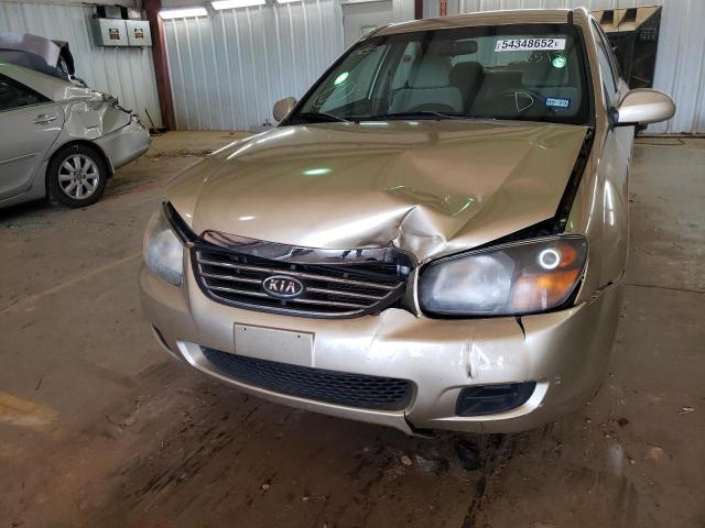 Photo 9 from auction – 2009 KIA SPECTRA EX with VIN KNAFE221495656518