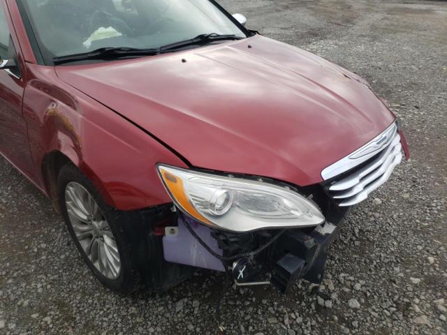 Photo 9 from auction – 2012 CHRYSLER 200 LIMITE with VIN 1C3CCBCB8CN236498