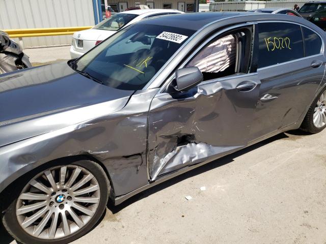 Photo 9 from auction – 2009 BMW 750 LI with VIN WBAKB83519CY61589