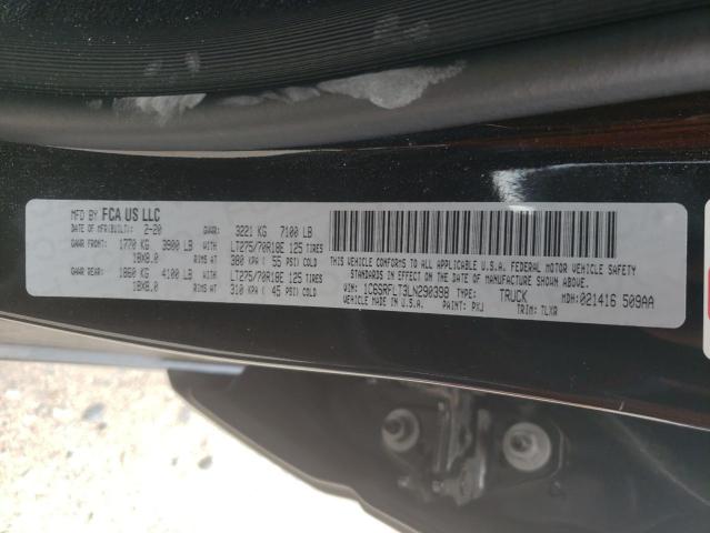 Photo 10 from auction – 2020 RAM 1500 REBEL with VIN 1C6SRFLT3LN290398