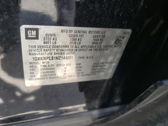 Photo 10 from auction – 2017 GMC ACADIA DEN with VIN 1GKKNPLS1HZ144801