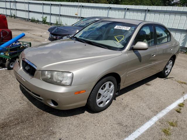 Photo 2 from auction – 2003 HYUNDAI ELANTRA GL with VIN KMHDN45D73U523014