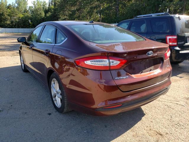 Photo 3 from auction – 2015 FORD FUSION SE with VIN 3FA6P0H73FR213952