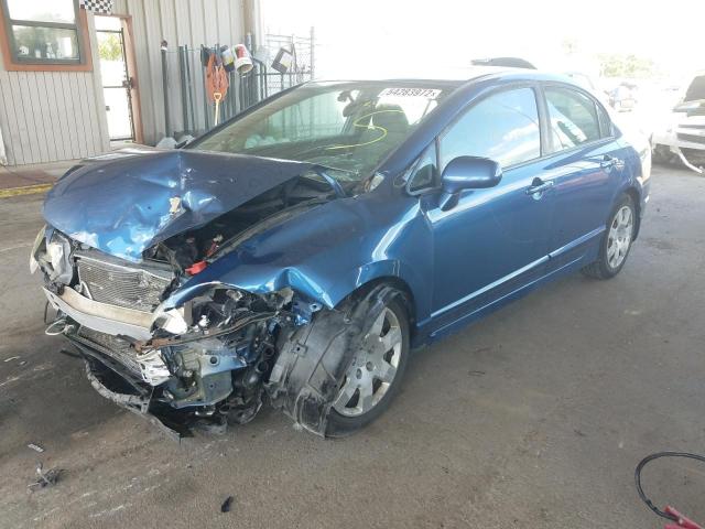 Photo 2 from auction – 2010 HONDA CIVIC LX with VIN 19XFA1F5XAE042894