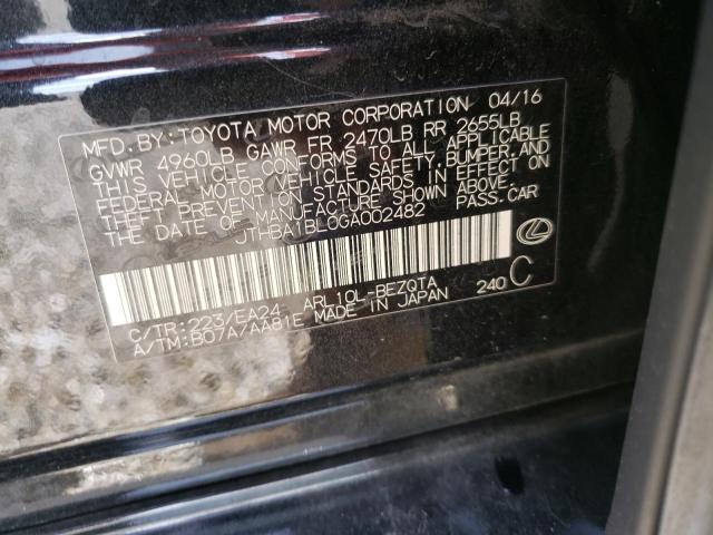 Foto 10 de la subasta – 2016 LEXUS GS 200T BA con VIN JTHBA1BL0GA002482