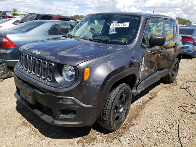 Photo 2 from auction – 2018 JEEP RENEGADE S with VIN ZACCJBAB1JPH45969