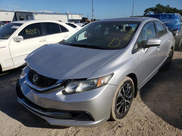 Photo 2 from auction – 2015 HONDA CIVIC EX with VIN 19XFB2F86FE103629