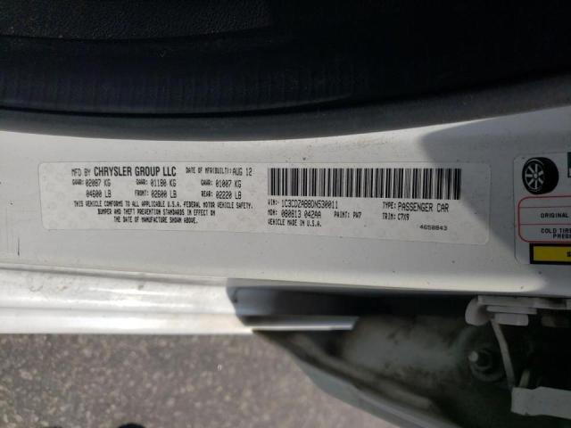 Photo 10 from auction – 2013 DODGE AVENGER SE with VIN 1C3CDZAB8DN530011
