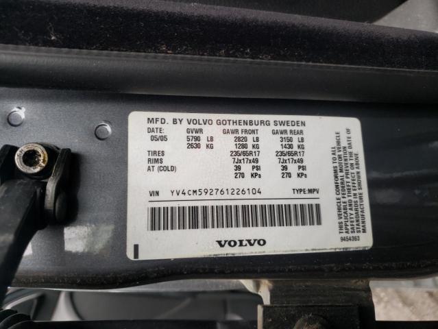 Photo 10 from auction – 2006 VOLVO XC90 with VIN YV4CM592761226104