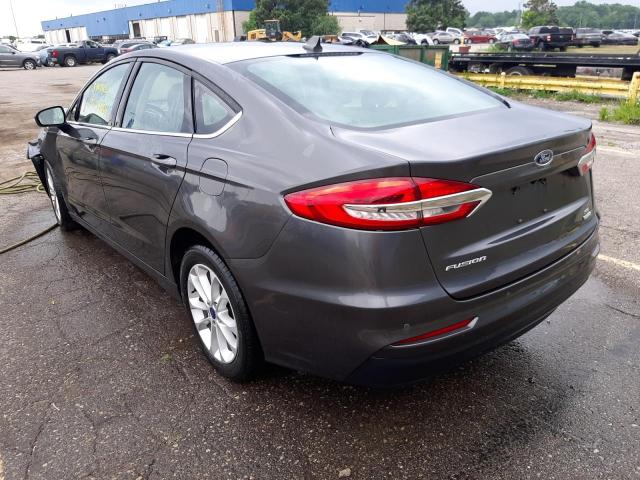 Photo 3 from auction – 2020 FORD FUSION SE with VIN 3FA6P0HDXLR110089